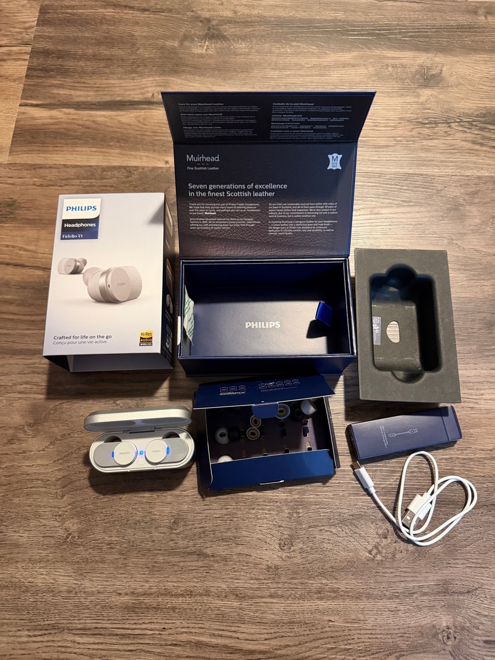 Philips headphones fidelio T1